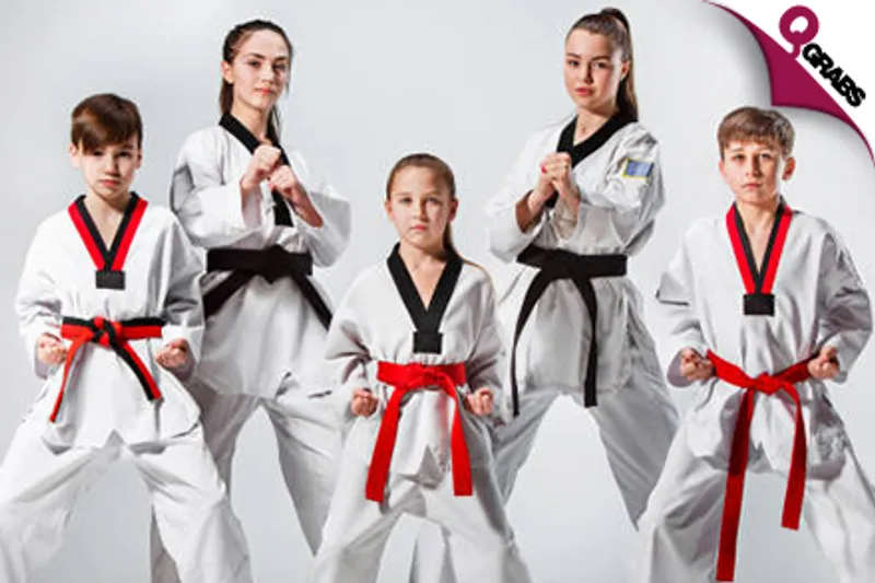 For QR300 Keep Kids Fit, Agile & Disciplined with 8 Sessions of Taekwondo Classes for Boys & Girls! (QR600 Value)